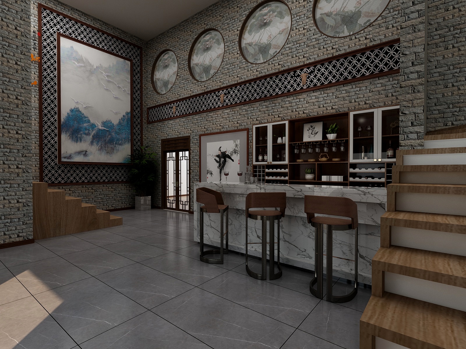 老剑设计-江湖小餐馆-装修设计方案