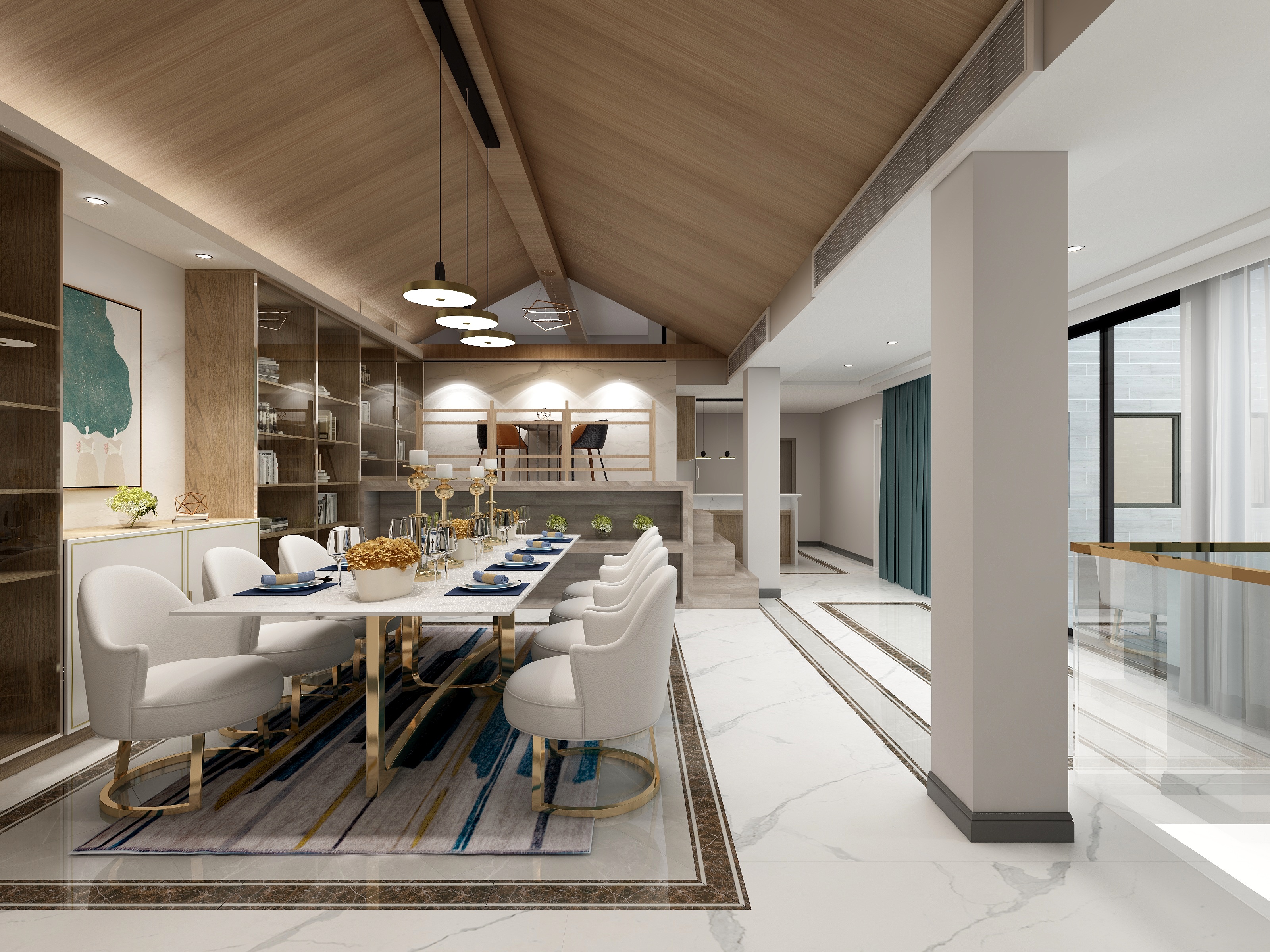 住宅设计原创-紫旸山庄-装修设计方案