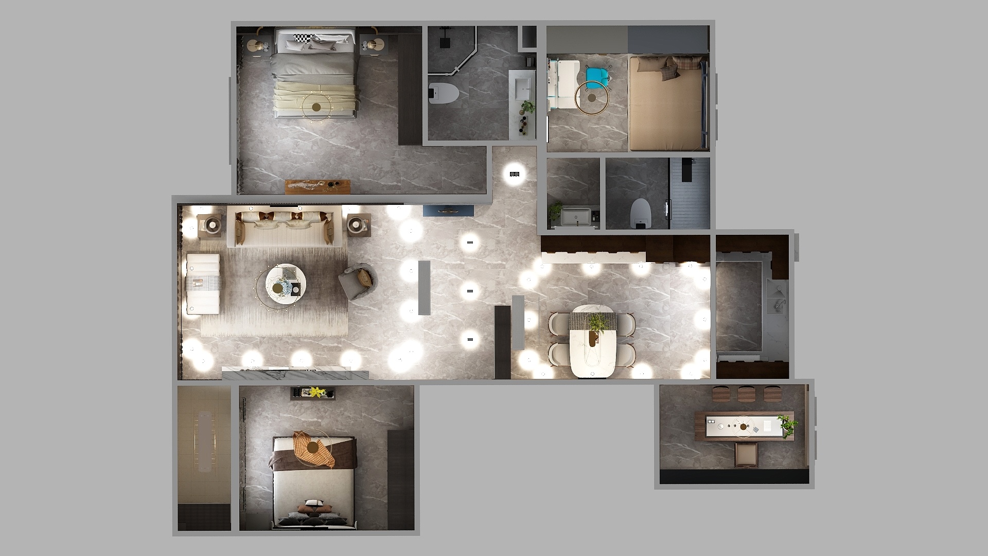 立派装饰少目-财富中心-装修设计方案