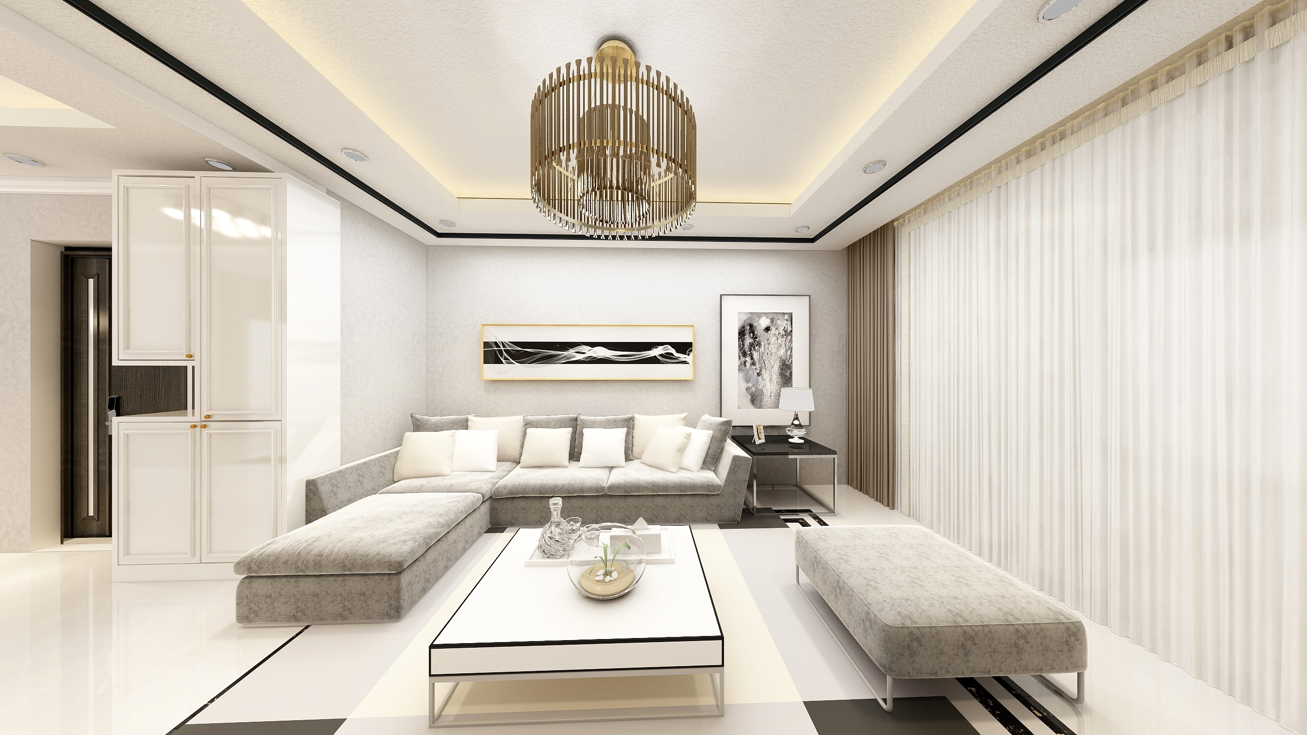 小飞飞-慧隆设计：韩洛熙-装修设计方案