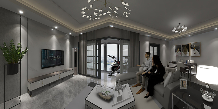 兴旺全屋顶墙高端定制-荣和千千树-装修设计方案