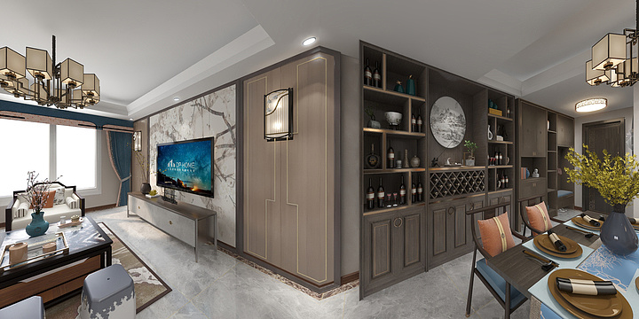 oO夜未央Oo-宏运凤凰新城二期-装修设计方案