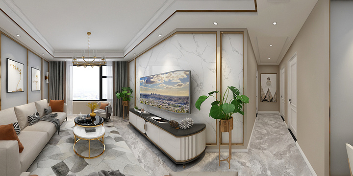 墨拓装饰陈越-北湖未来城-装修设计方案