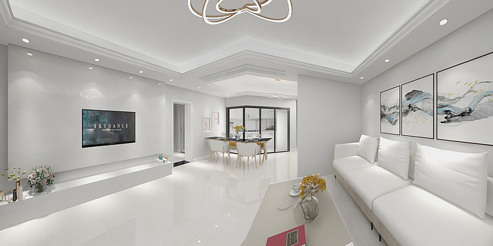 设计师丨小蒋-无锡天一城-装修设计方案