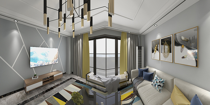 盛艺设计-锦兴世家2-1404-装修设计方案