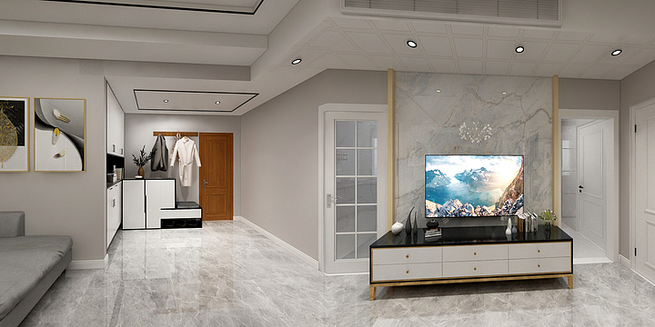 万兴设计-莲花嘉园-装修设计方案