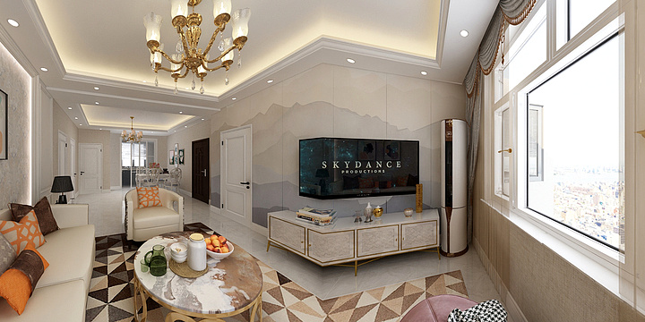 艺家壹装饰-秀水胜景3室-装修设计方案