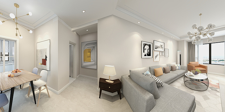 神马都是派大崔-北欧风格设计-装修设计方案