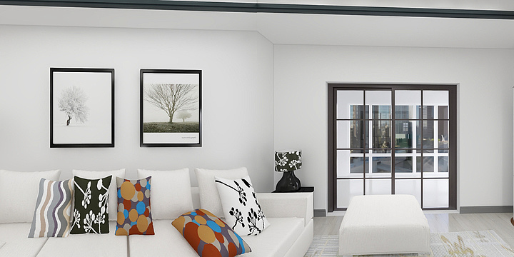 貴花糕-龙山观邸-装修设计方案