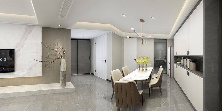 成都墨禾空间设计-现代简约-装修设计方案