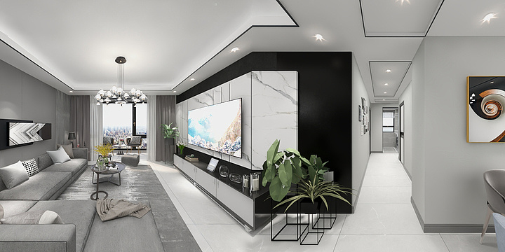 maogo-香格里拉G2-1-1604-装修设计方案