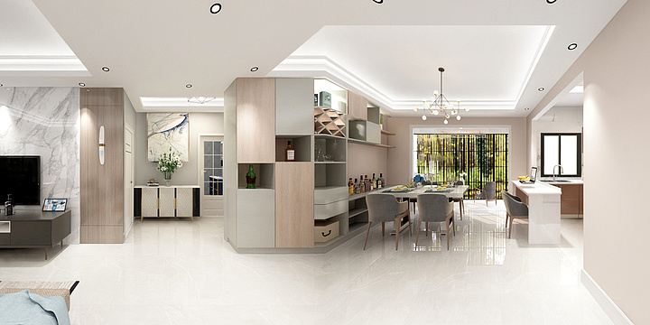 设计元素HUWEI-书香水岸-装修设计方案