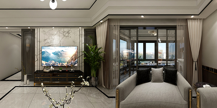 设计-星-福泰星海岸1栋2梯2302(改主人房-装修设计方案