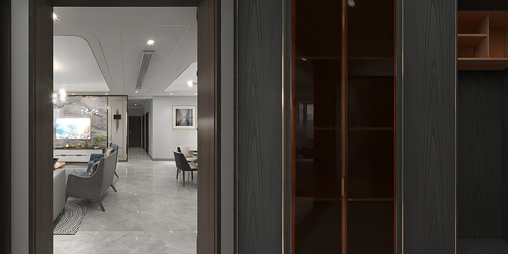 天仁设计吴永波-兰庭绿洲-装修设计方案