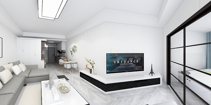 小太阳整装-中央公寓床-装修设计方案