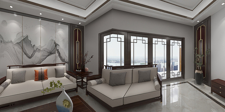 鸿博盛装饰设计-斗门9楼-装修设计方案