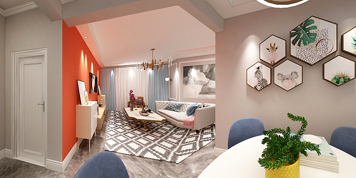 贵刚装饰-梧桐家园66dwg-装修设计方案