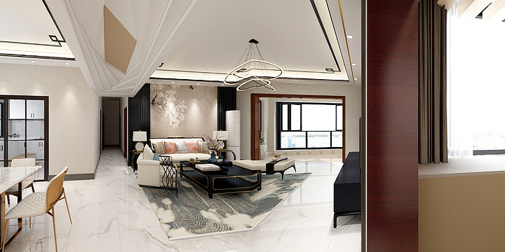 迈鹏装饰-天诚时代-装修设计方案