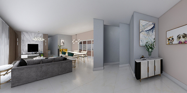 A内心旁观者-新城悦隽-装修设计方案