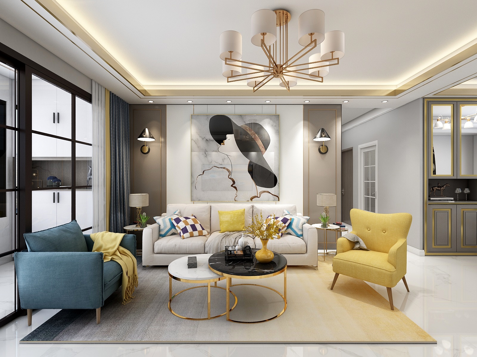 斑马仓-袁先生-金基悦麓-（现代轻奢）-装修设计方案