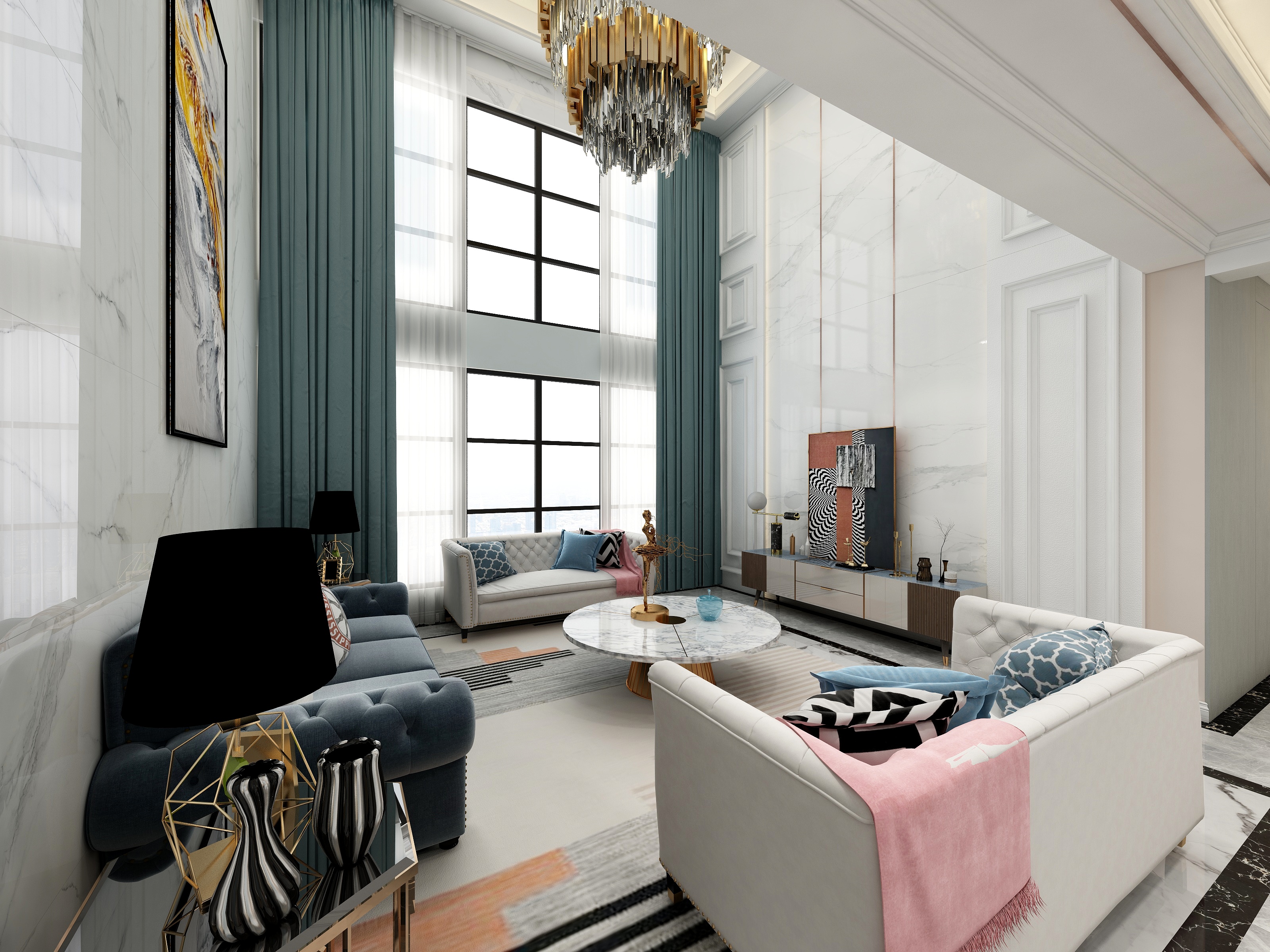 星河映月-别墅-装修设计方案