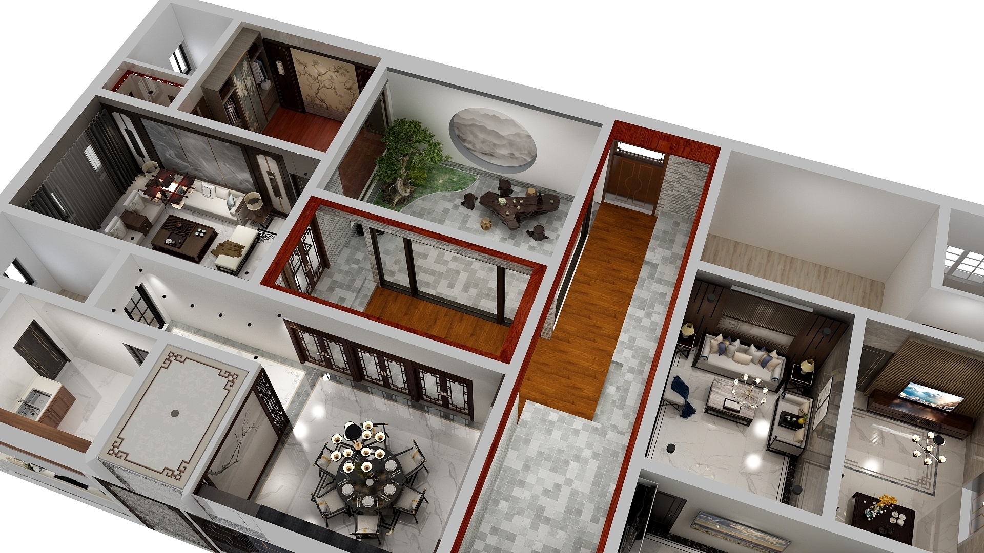 Zyu-四合院-装修设计方案