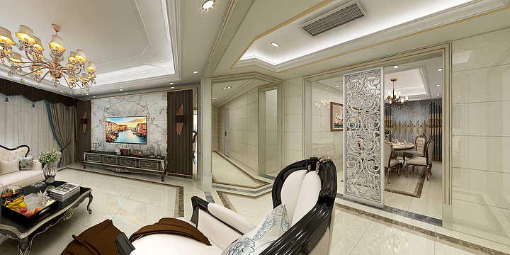 梅州龙发建材-奥园天韵19-902刘姐-装修设计方案