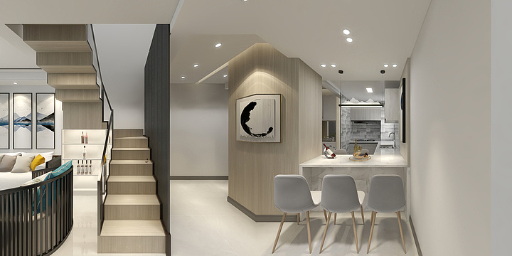 张家亮-旺角龙湾一楼-装修设计方案