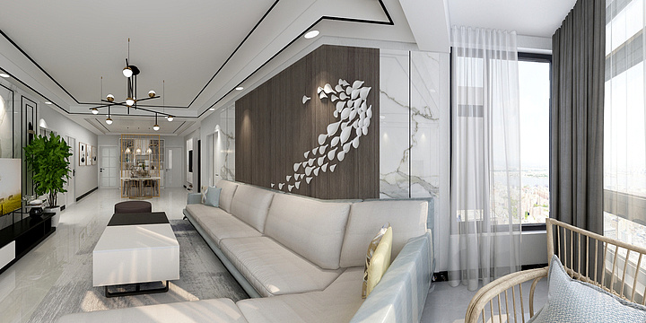 至尚雅居-御景华城9号楼-简约-装修设计方案