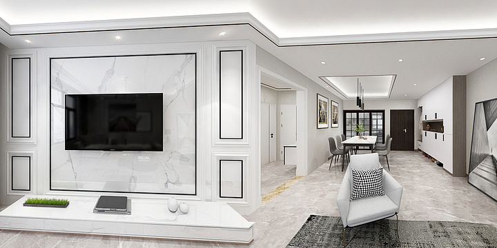 那年昔日-现代风格-方案2-装修设计方案