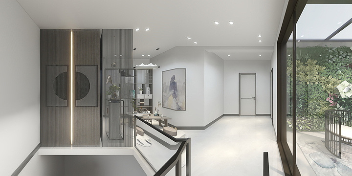 张家亮-旺角龙湾二楼-装修设计方案