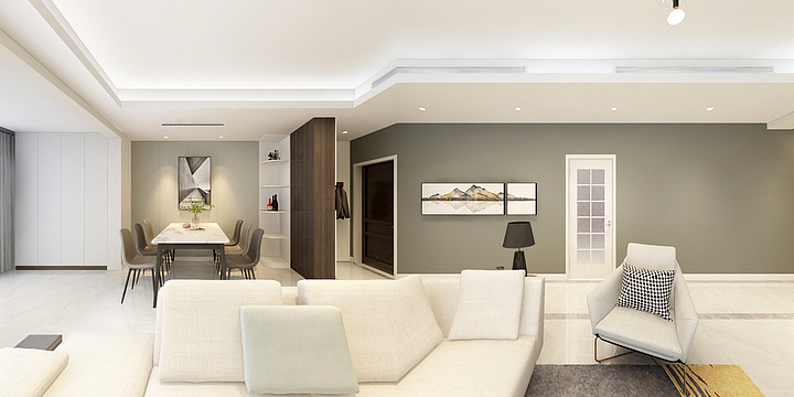 FRID费德-蜀州府-何姐-客厅去窗-装修设计方案