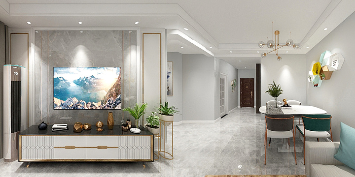 XXXWW-上阳城中间户型-装修设计方案