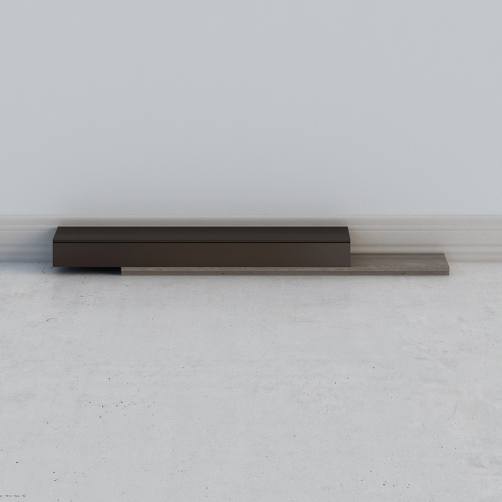 现代落地电视柜1.0-LY3D模型