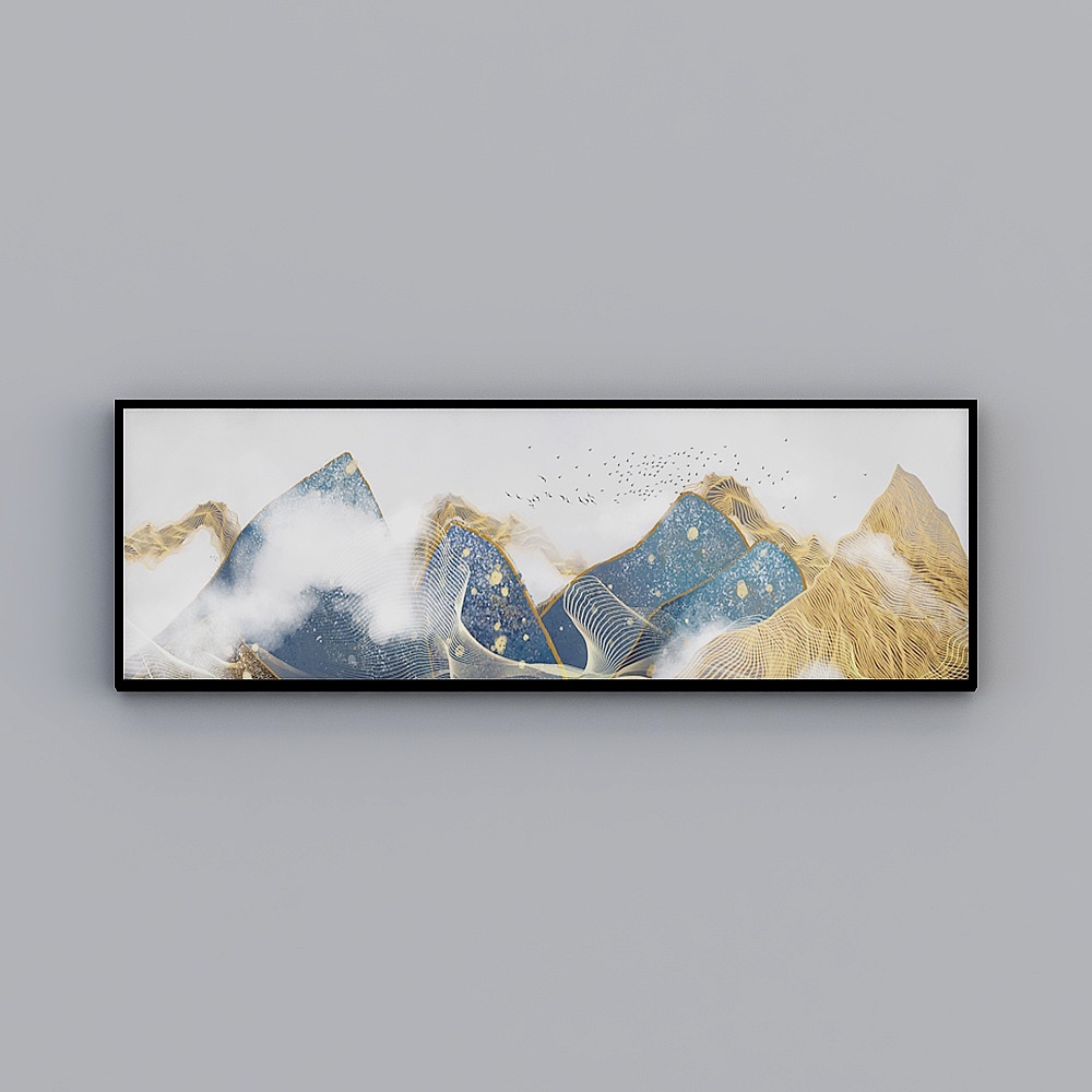 挂画 (2)3D模型
