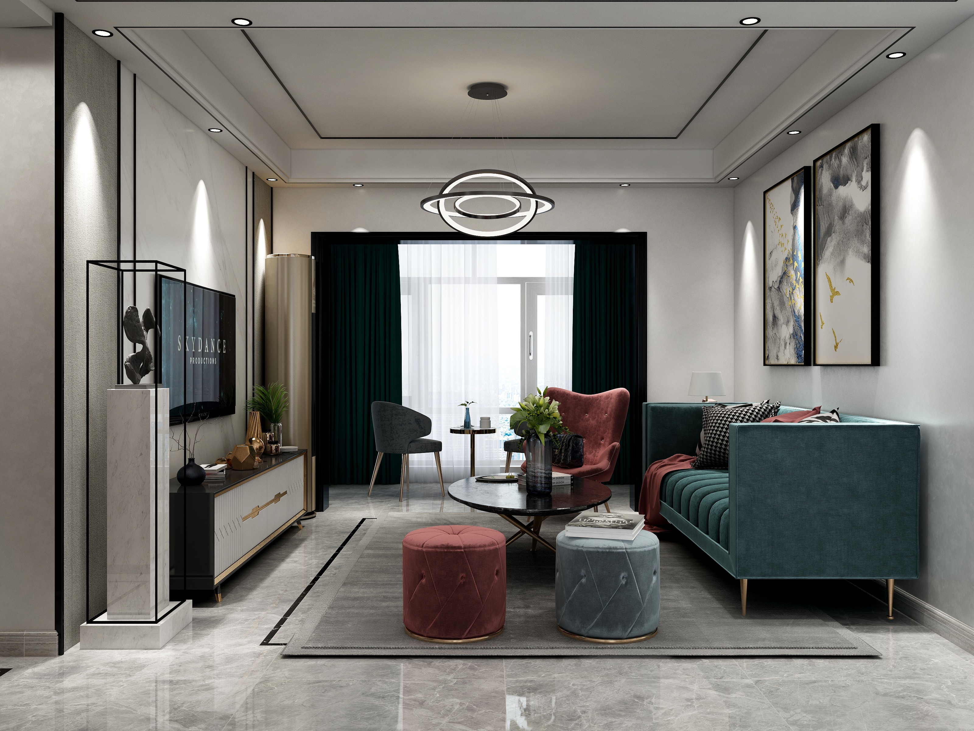 王政鑫-恩祥新城C区9#2单元905-装修设计方案