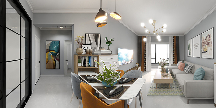 张海侠-4代25-2-201-装修设计方案