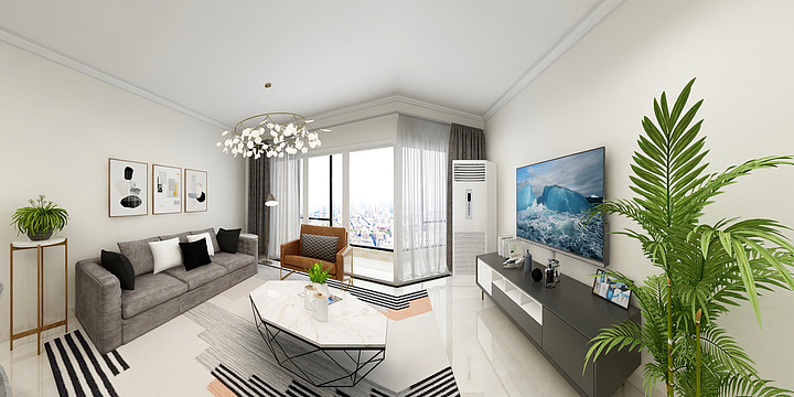 三水九木堂-凰都公馆2座702室叶生雅居1-装修设计方案