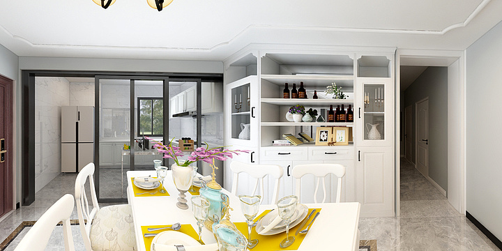 潍坊小王哥-恒信玫瑰公馆-装修设计方案