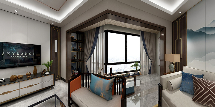 廖冰杰-鸿通——新中式4套-装修设计方案