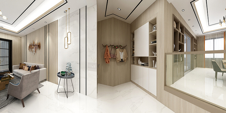 喵视觉空间-澄湖左岸一楼-装修设计方案