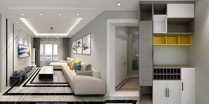 艺元装饰-空港壹号户型图-装修设计方案