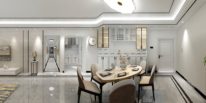 SD陈工-江悦蓝湾-姚府-装修设计方案