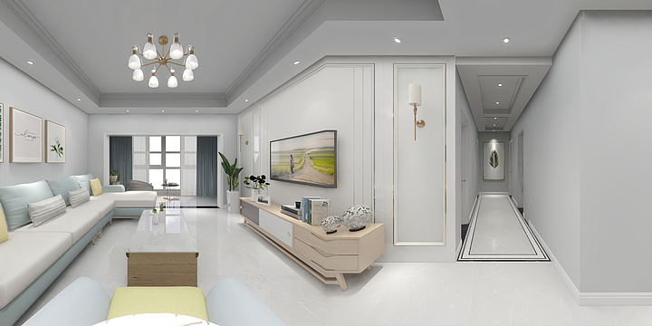 丶鸣-西湖万象城1-装修设计方案