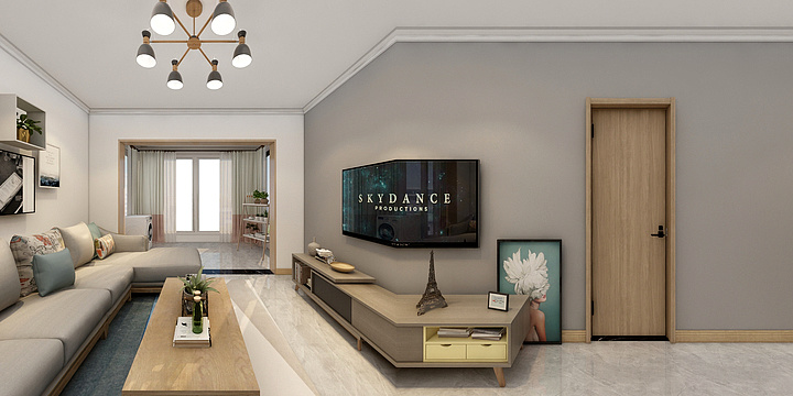 YB东映装饰-建中新区-陈女士雅居-北欧-装修设计方案