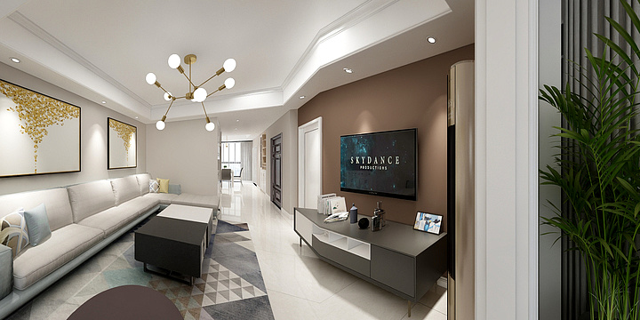 80ZQ-雅安 金科天宸·雅郡7#1-30-装修设计方案