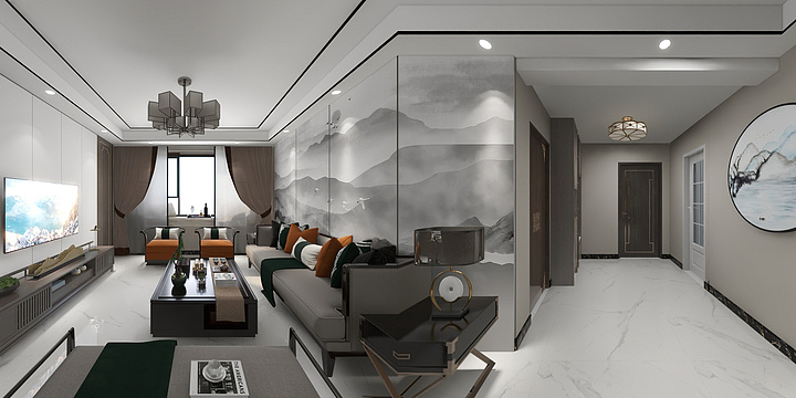 装集集杨帅-御园香榭6-1-501新中-装修设计方案