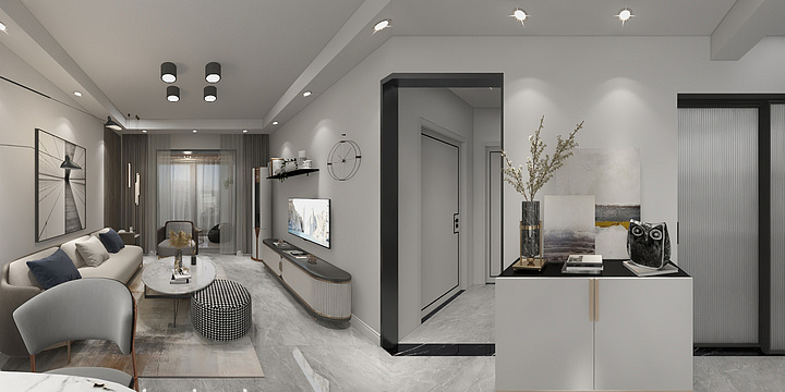 雷婷17729012801-大华锦绣前城96平-装修设计方案