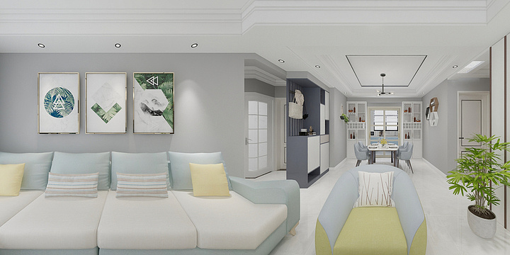 153****8897Ihmp-碧桂园1号公园现代3房-装修设计方案