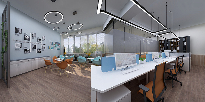 蜈蚣的设计-老师办公室-装修设计方案